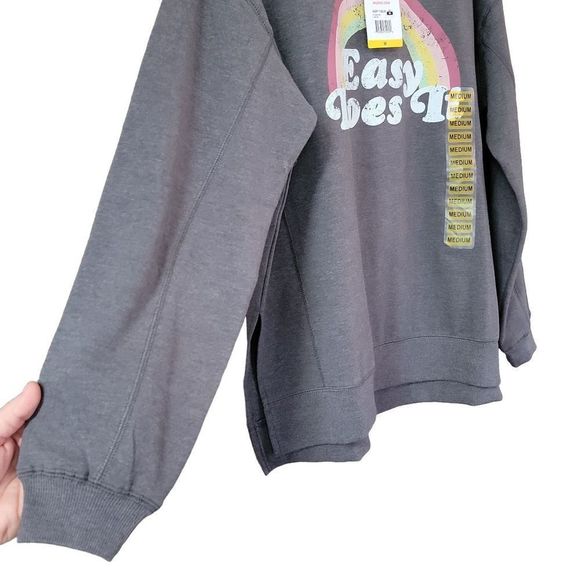 Wildfox "Easy Does It" Soft Statement Sweatshirt NWT - Picture 5 of 16